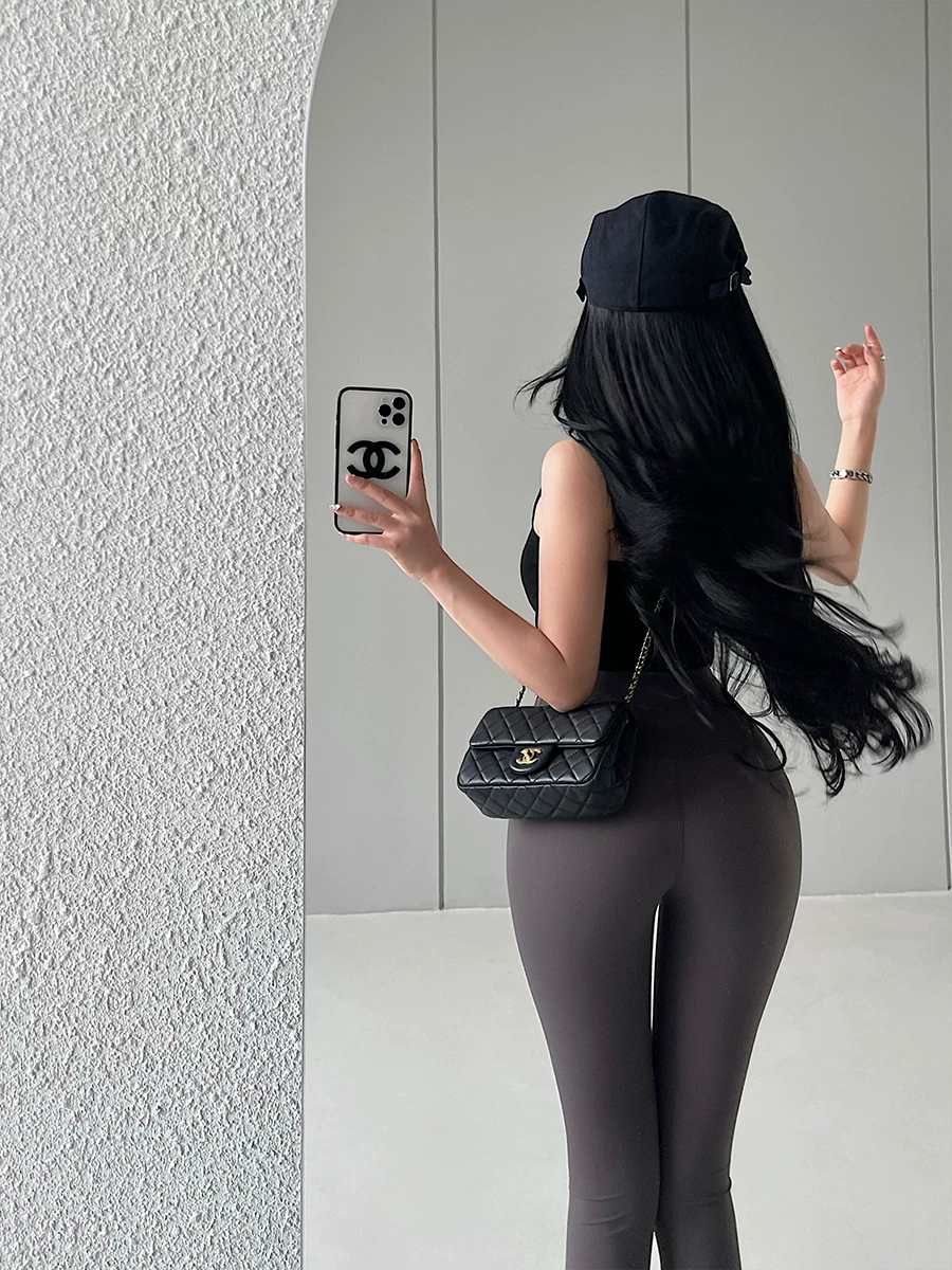 Quần shark co giãn ôm dáng, cạp cao, kiểu dáng châu Âu và Mỹ dành cho nữ của YoungGirlDay.