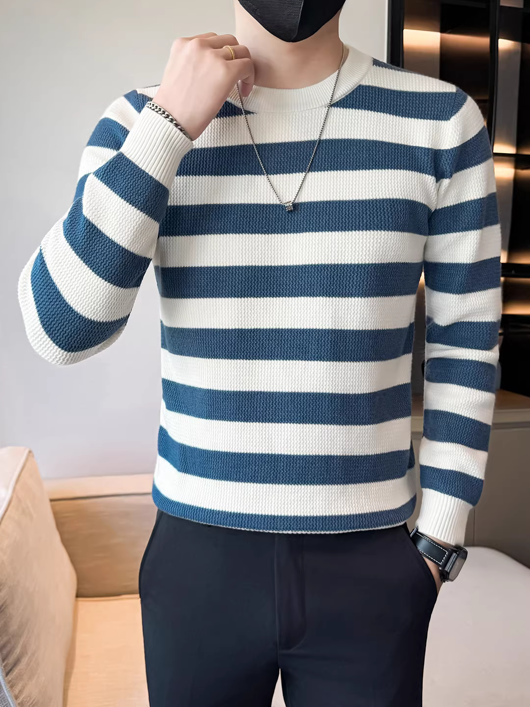 Áo len nam thu đông mới