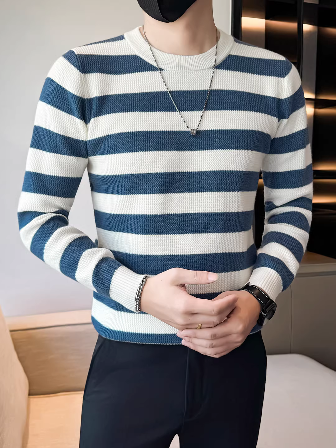 Áo len nam thu đông mới