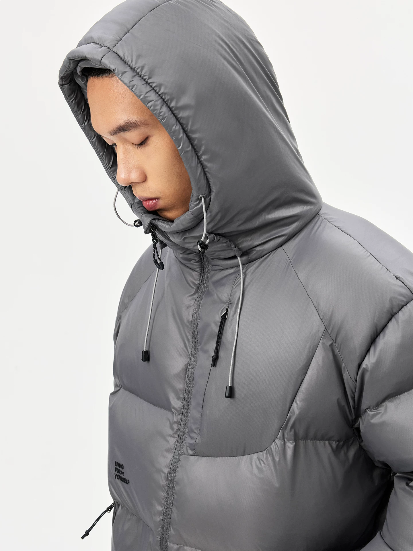 Áo khoác cotton dày dặn chống lạnh kiểu Mỹ Jungle Tiger dành cho nam, áo khoác phao có mũ trùm đầu dáng rộng mùa đông dành cho nữ.