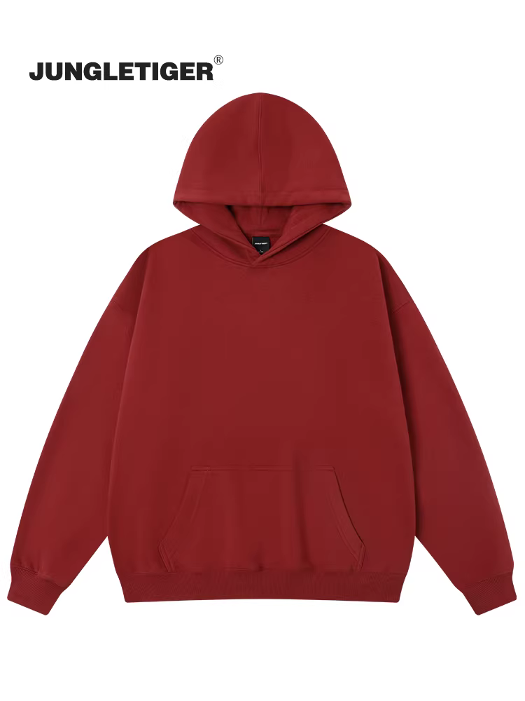 Áo hoodie cặp đôi chất liệu dày dặn 420g, màu trơn, kiểu dáng thời trang, đa năng, rộng rãi, dành cho nam và nữ.