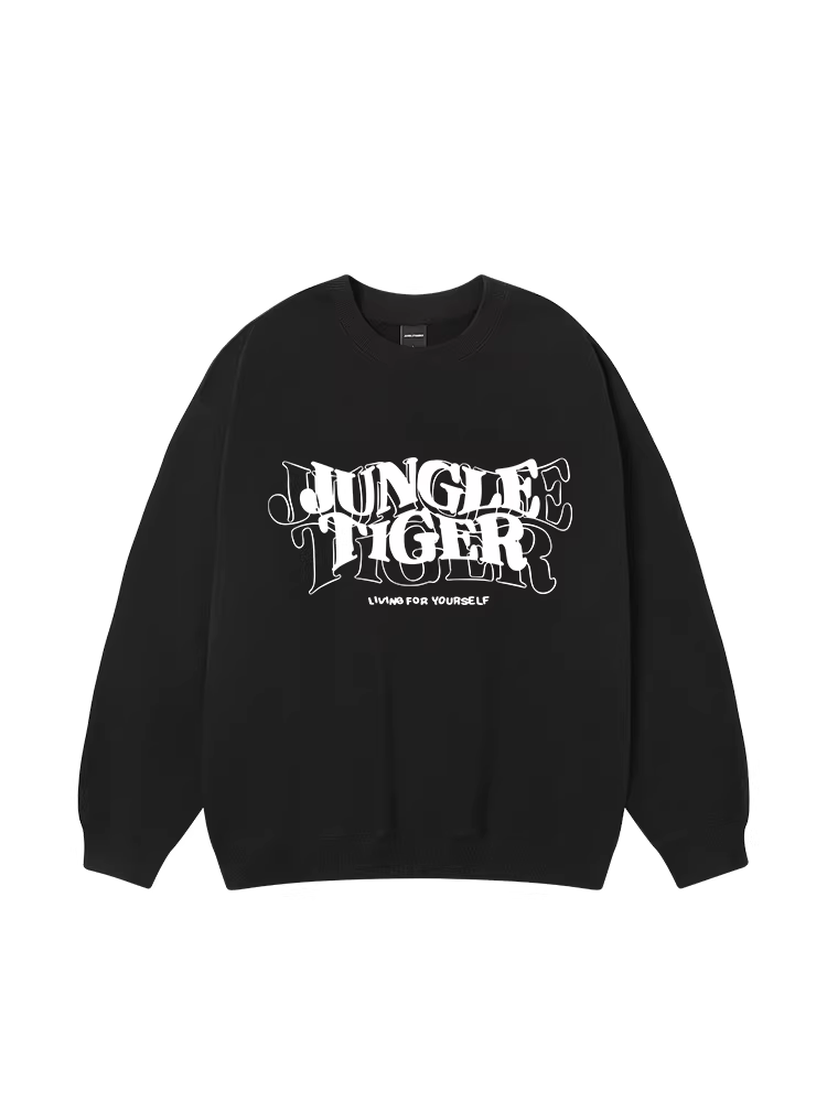 Áo thun cổ tròn phong cách Mỹ thương hiệu Jungle Tiger dành cho nam và nữ, chất liệu dày dặn 420g, áo cặp mặc thường ngày