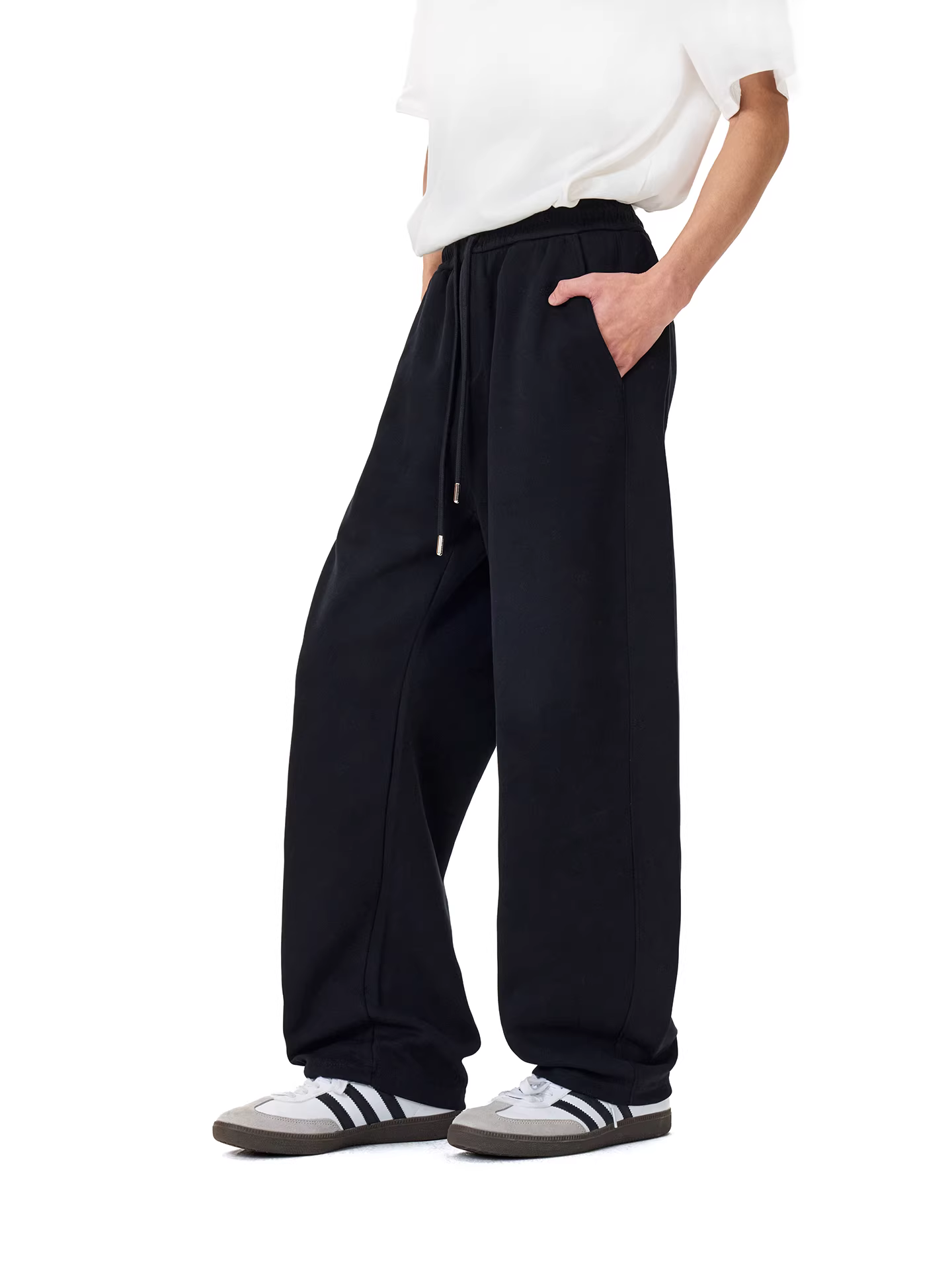 Quần thể thao dày dặn dáng thẳng unisex Jungle Tiger 450g, chất liệu dày, mặc mùa thu đông, kiểu dáng năng động