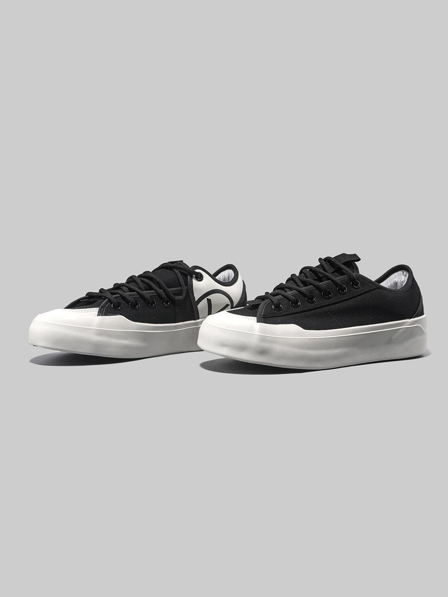 Dongjia Qshoes ngoại thương dành cho nam và nữ phong cách cặp đôi phong cách Hồng Kông giày thể thao thông thường hợp thời trang giày vải đa năng giày thể thao cổ thấp