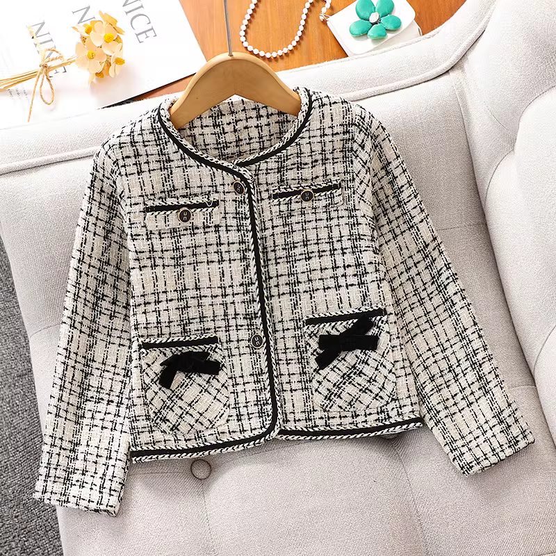 Váy kiểu JK dành cho nữ sinh, áo khoác kiểu học sinh xuân thu dành cho nữ sinh lớn, váy xếp ly, bộ hai mảnh mùa xuân dành cho nữ sinh