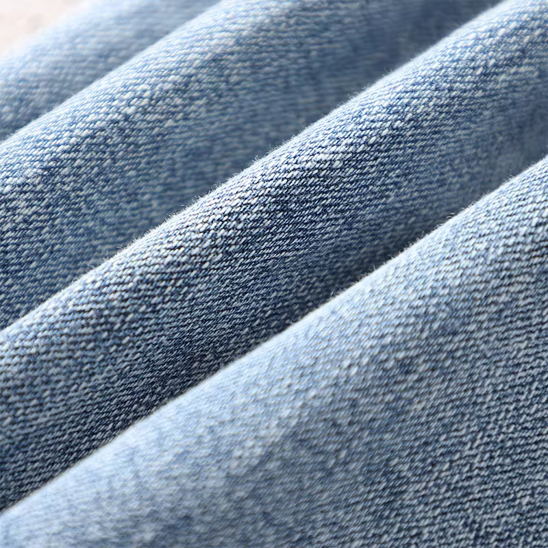 Quần ống loe xẻ tà cho bé gái, kiểu dáng mới thời trang xuân thu 2025, quần jeans trẻ em bắt mắt