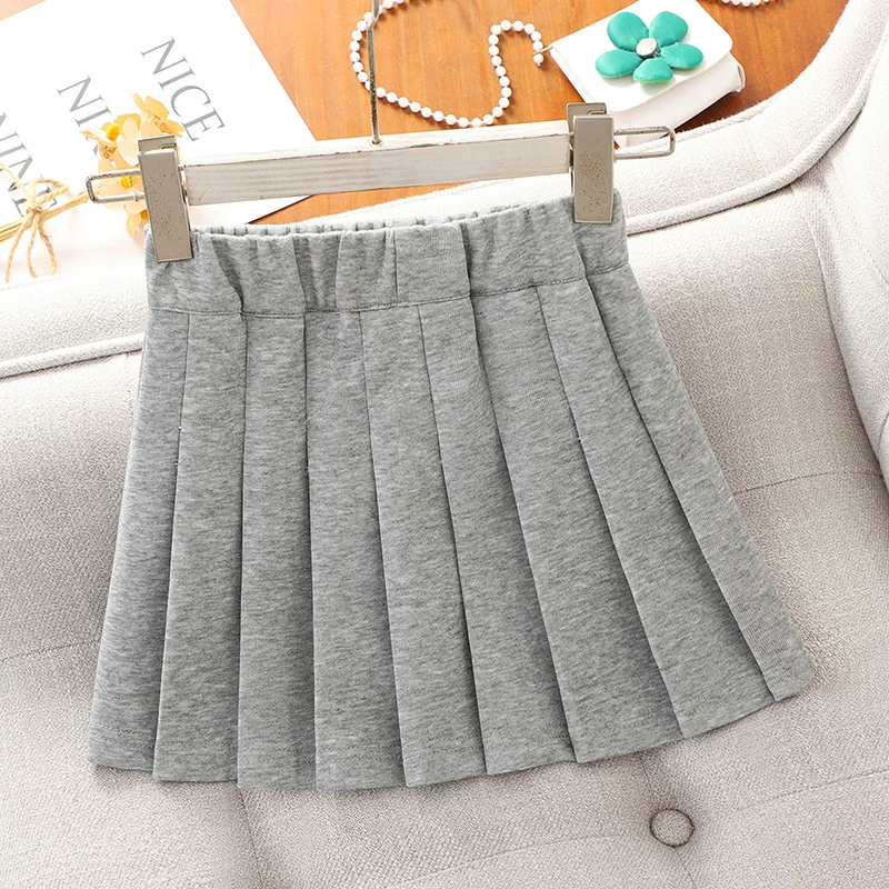Bộ đồ phong cách preppy cho nữ sinh mùa xuân thu 2025, áo len dệt kim mới, chân váy xếp ly, trang phục mùa xuân kiểu JK cho nữ sinh