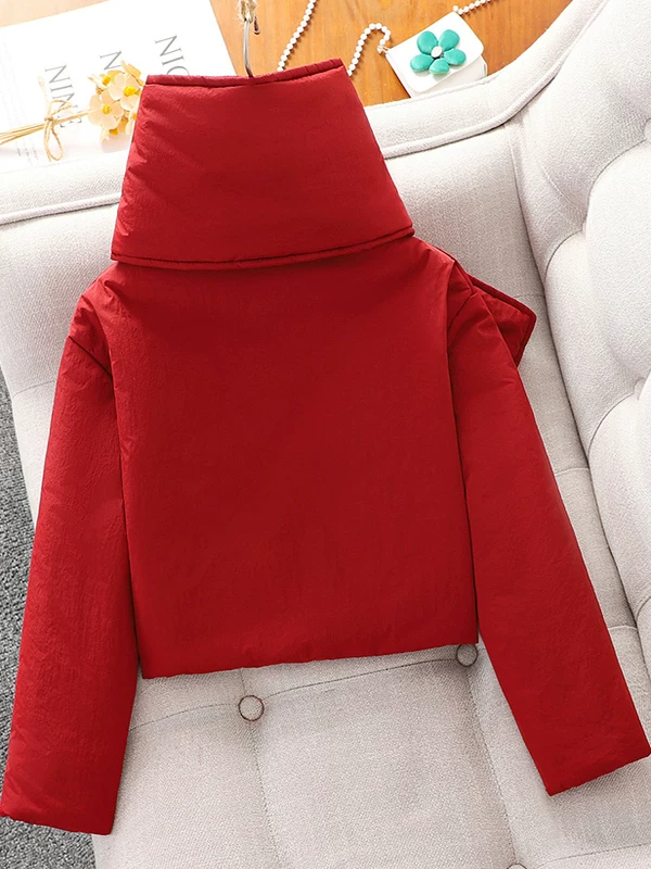 Trang phục năm mới bằng cotton dày dành cho bé gái Quần áo mùa đông mới năm 2025 Quần áo năm mới dành cho trẻ em Phong cách mùa thu đông Váy năm mới dành cho bé gái