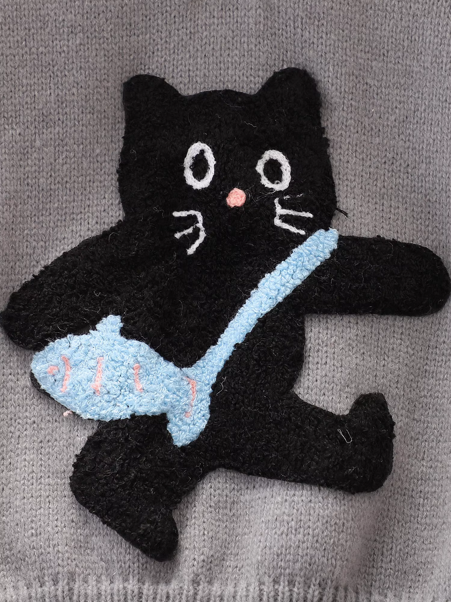 Áo len bé gái thu đông 2025 kiểu mới, phong cách thường ngày, đa năng, tay dài, chất liệu dệt kim dày dặn