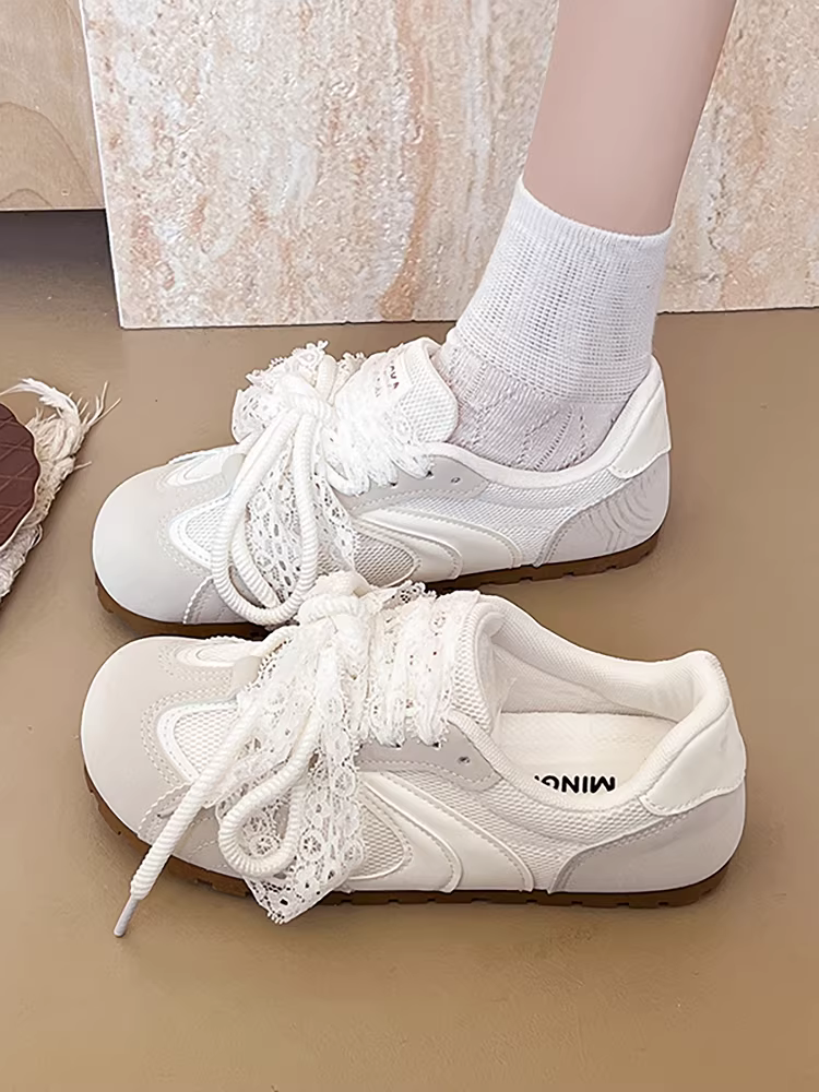 Giày thể thao đế bằng Nanzai retro Đức dành cho nữ, mẫu mới thu đông 2025, đa năng, nhẹ, phong cách thường ngày