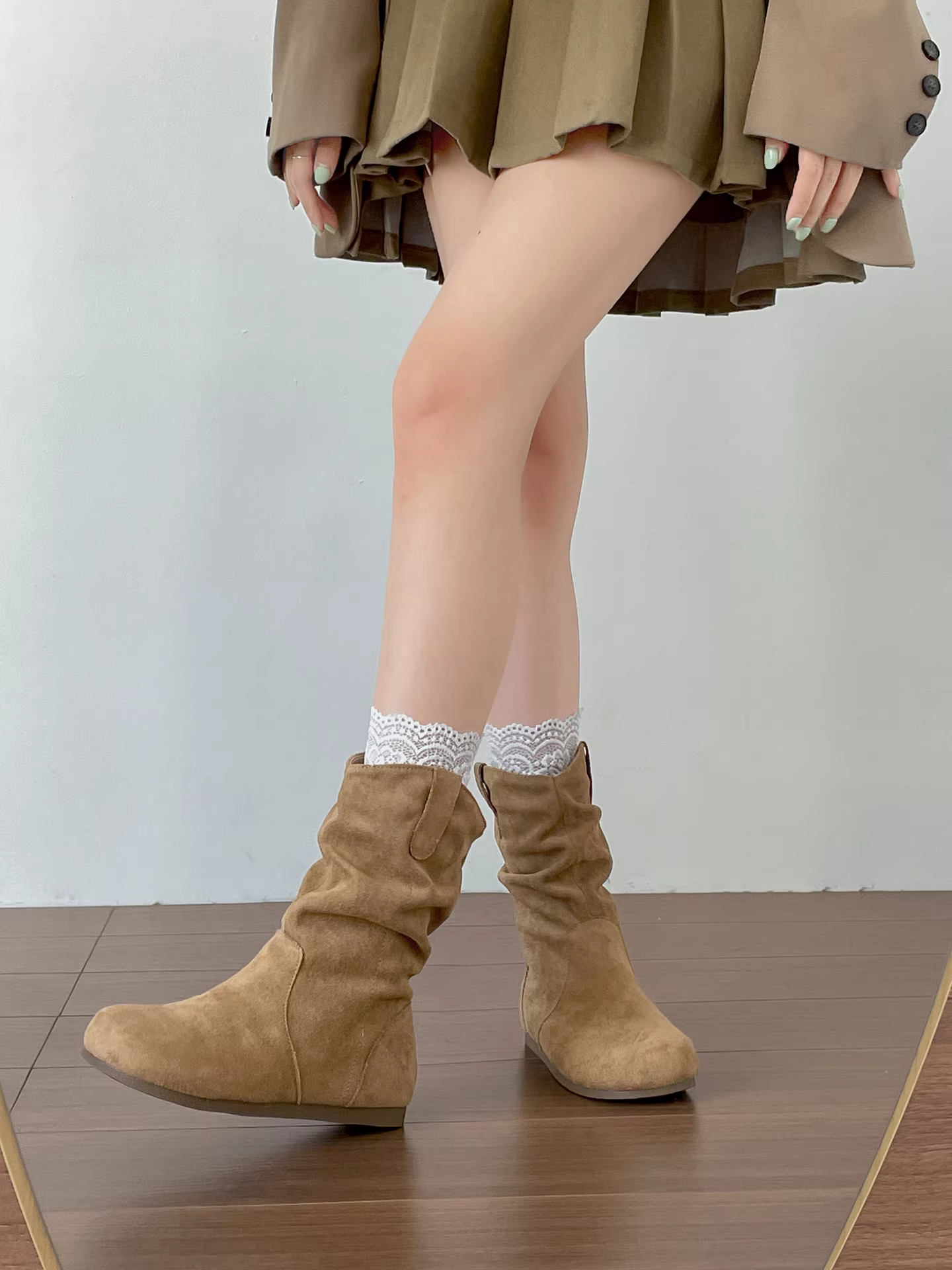 Giày bệt Birkenstock kiểu retro Nanzai Nanfang Melard dành cho nữ, mẫu mới thu đông 2025, kiểu dáng ôm chân, thoải mái.