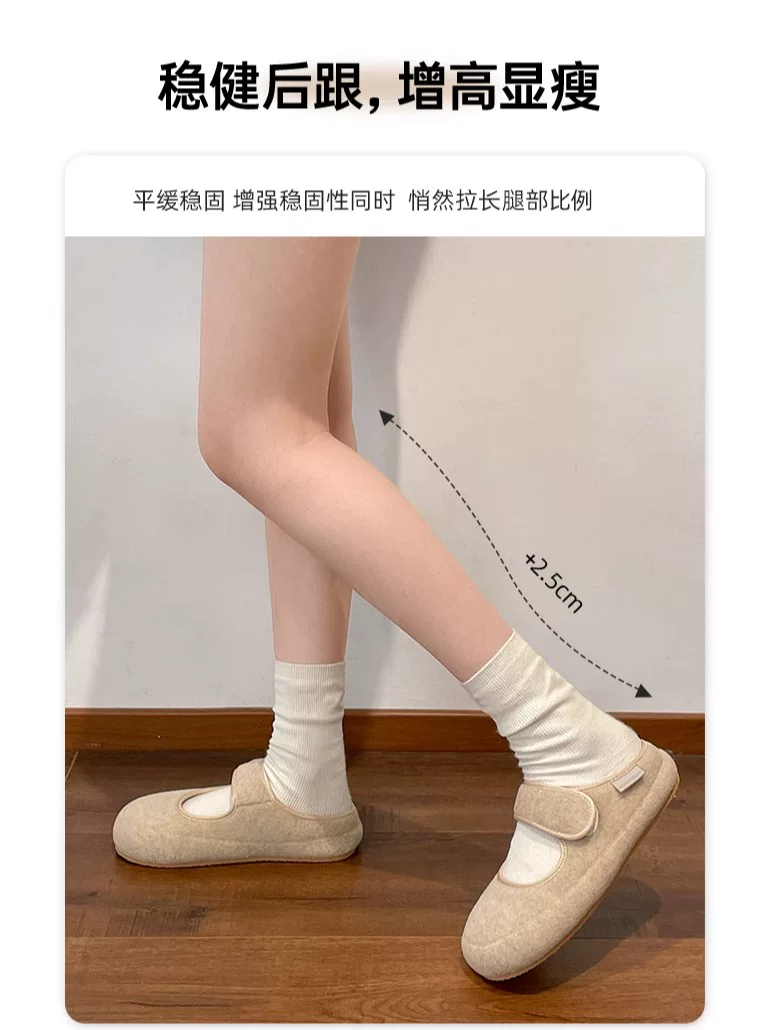 Dép kiểu Pháp mũi nông Mao Mao dành cho nữ, thích hợp đi ngoài trời, giày đế mềm kiểu Birkenstock mùa thu mới năm 2025.