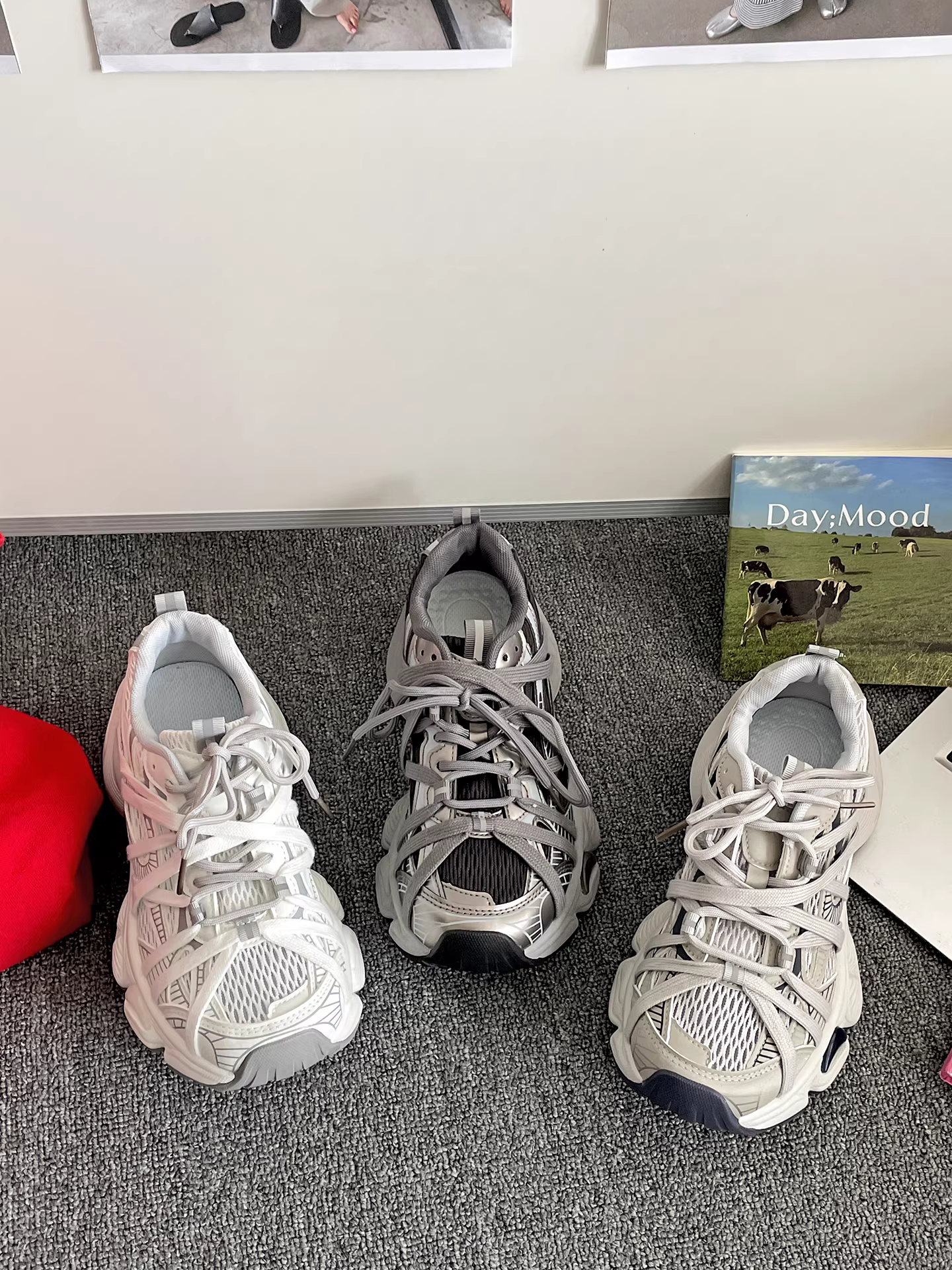 Giày bố đế dày tăng chiều cao kiểu retro Nanzai Nandong dành cho nữ, giày thể thao đế mềm nhẹ mùa thu mới 2025.