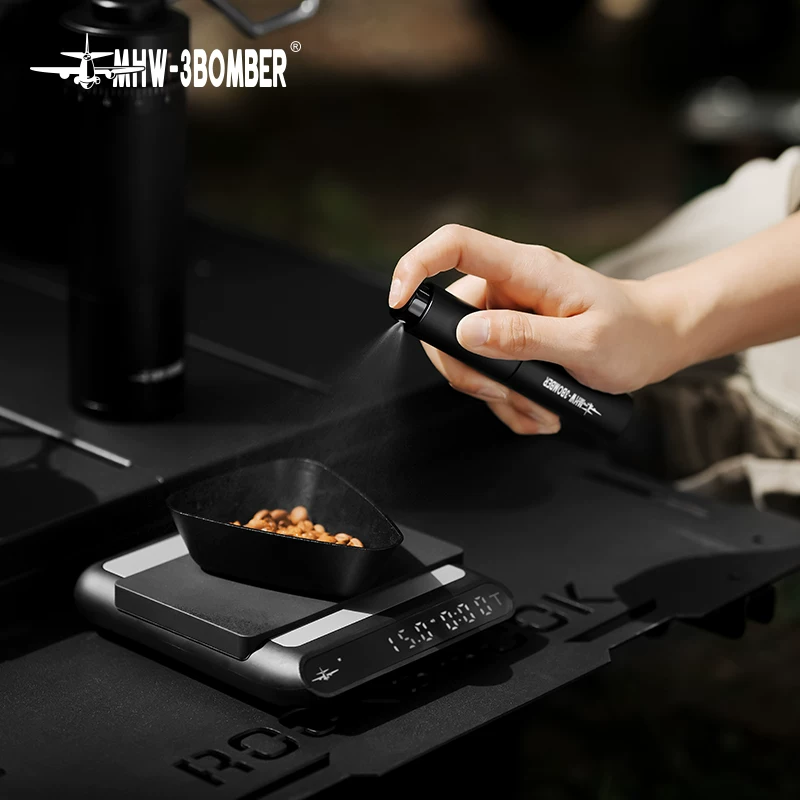 Bình xịt chống tĩnh điện Bomber MHW máy xay cà phê điện cầm tay máy xay cà phê bằng tay bình xịt bột chống tĩnh điện