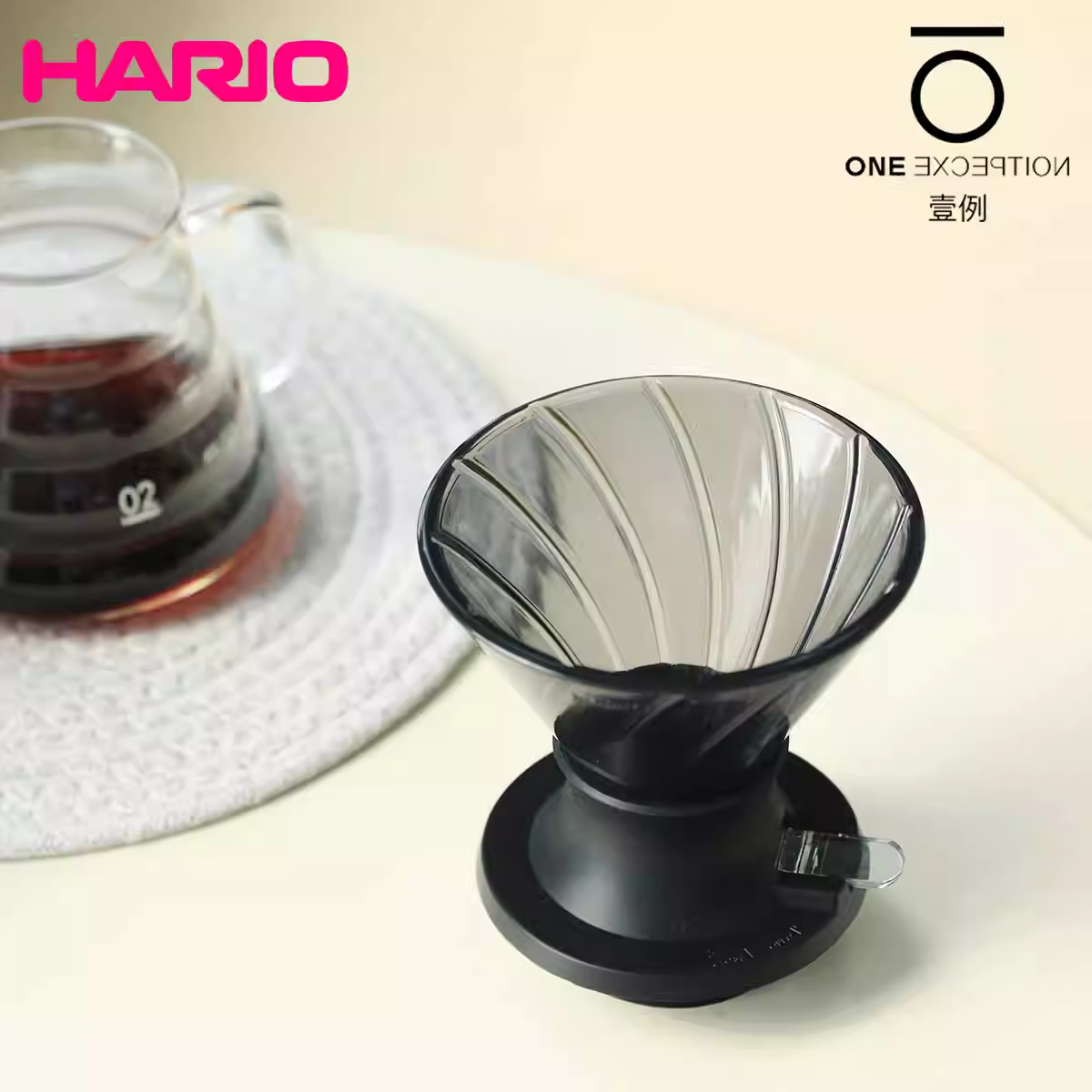 HARIO V60 Grooved Smart Cup TRITAN Cốc lọc cà phê pha thủ công Bộ lọc nhỏ giọt Ngâm chiết xuất Suzuki Kengo
