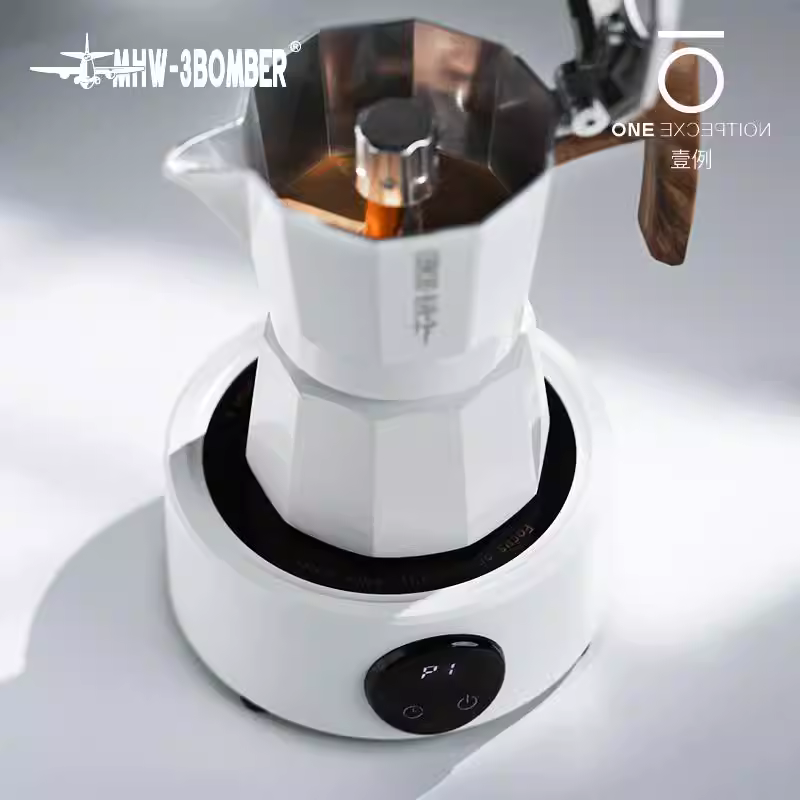 Bếp điện gốm sứ đa năng Bomber MHW, bếp pha trà, ấm pha cà phê moka, máy đun nước điện gia dụng giữ ấm sức khỏe