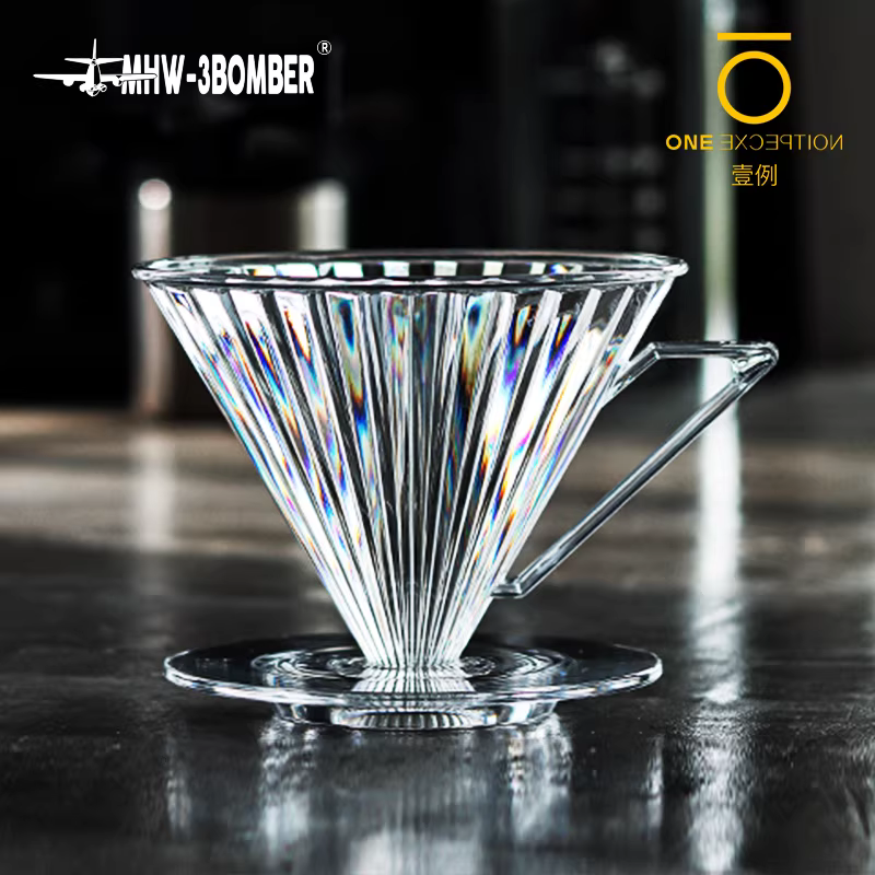 Bomber MHW Elf Filter Cup V60 Conical Resin Hand-brewed Coffee Drip Filter Cup Coffee Cup