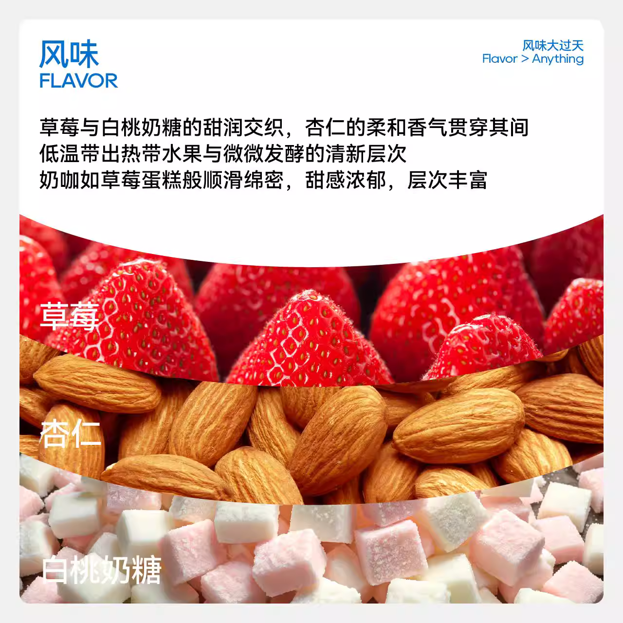 Một ví dụ | Kẹo sữa đào trắng dâu tây siêu ngon Hạt cà phê Ý Guji Ethiopia Cà phê Latte Mỹ đậm đặc 227g