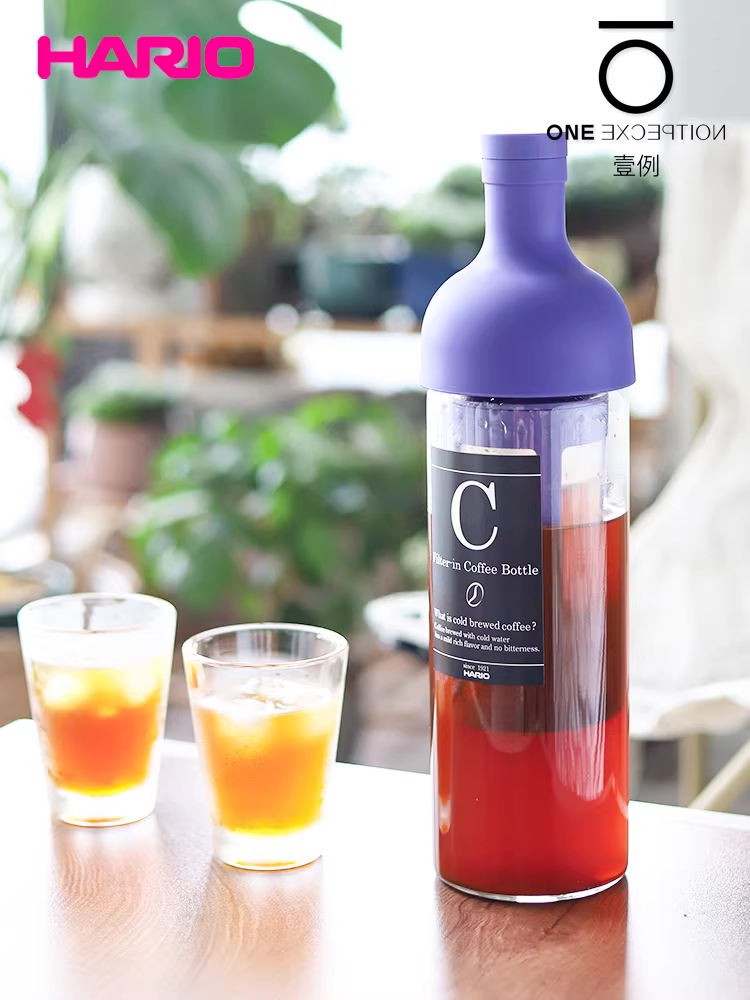 Bình pha cà phê lạnh HARIO, bình trà hoa quả, bộ lọc, dụng cụ pha cà phê lạnh thủ công, cốc pha cà phê lạnh, bình pha đá, Fanjing