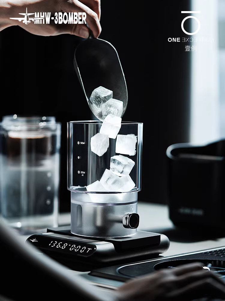 Bình pha cà phê đá thủ công MHW Ice Drop Pot dùng tại nhà, kiểu pha cà phê lạnh bằng phương pháp nhỏ giọt, thương hiệu Hero Dingyuan