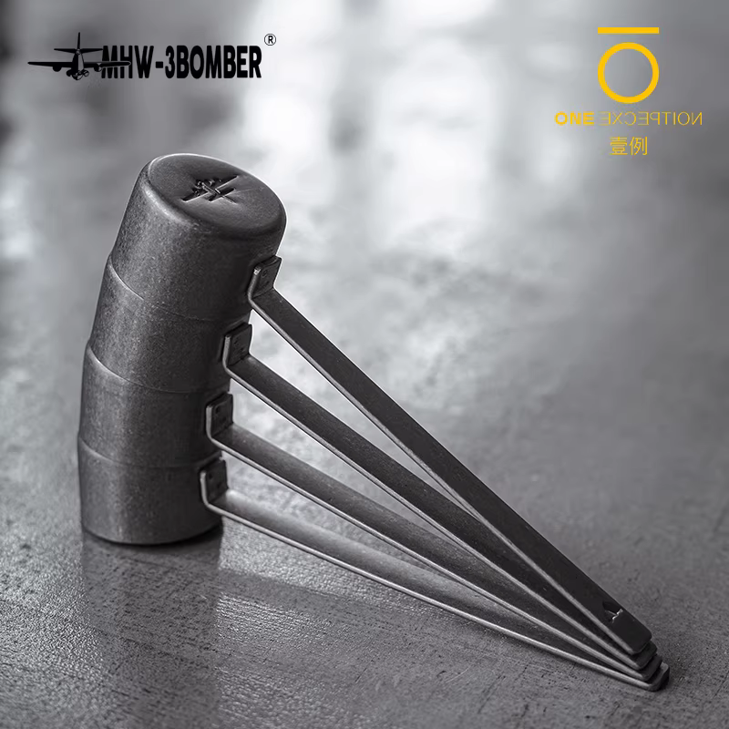 Muỗng đong bằng thép không gỉ Bomber MHW, muỗng cà phê cán dài, muỗng đong bột matcha, bột ca cao, muỗng đong 8g, Công ty TNHH Sản xuất Thanh Phong.