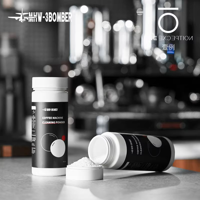 Bột vệ sinh máy pha cà phê Ý Bomber MHW, chất tẩy cặn đầu pha, viên vệ sinh máy xay cà phê, Urnex