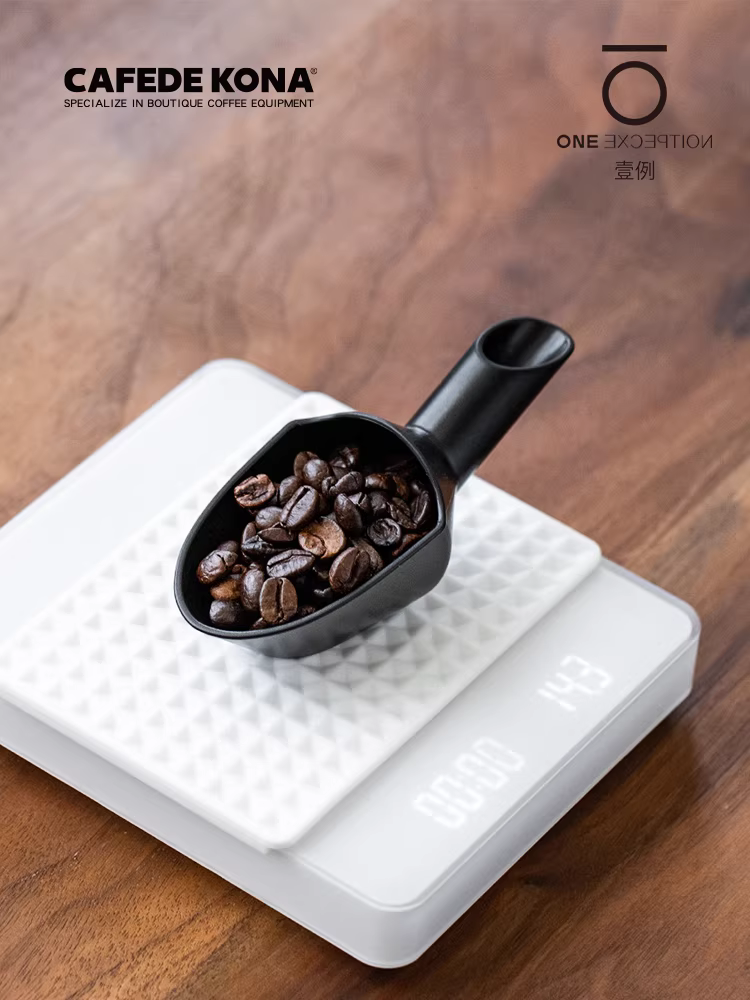 CAFEDE KONA thìa đo hạt cà phê thìa nhỏ hình xẻng thìa đo bột cà phê thìa đo 20g thìa đo hạt rang