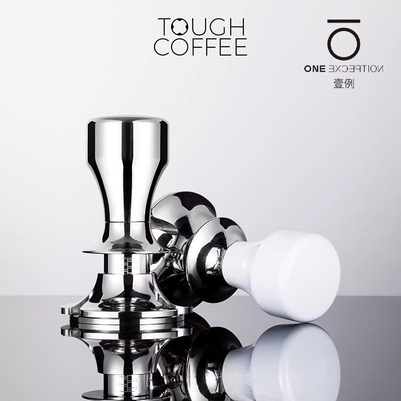 Cà phê cứng đầu như một dụng cụ nén: Búa bột lực không đổi, điều chỉnh độ lệch áp lực, kiểu bom 58mm.