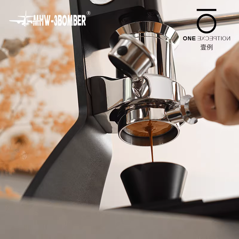 Máy pha cà phê Espresso Bomber MHW Sonic S7, kiểu cần gạt tay, áp suất tay, 58mm, spicy mom LELIT