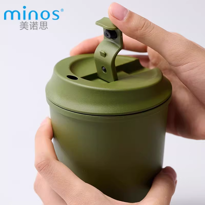Cốc cà phê di động Minos, cốc cà phê treo tai, cốc trà, cốc xe hơi, cốc tiện dụng