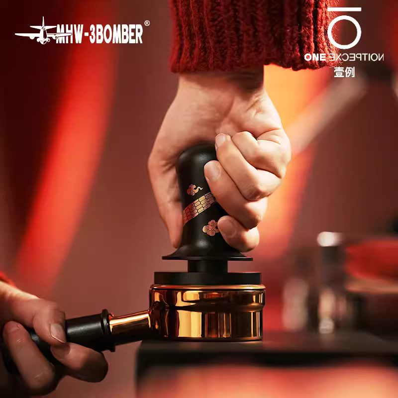 Phiên bản giới hạn Năm Rắn | Máy ép cà phê Bomber MHW Blitz Constant Pressure Tamper kiểu Ý, chống lệch áp lực 58mm