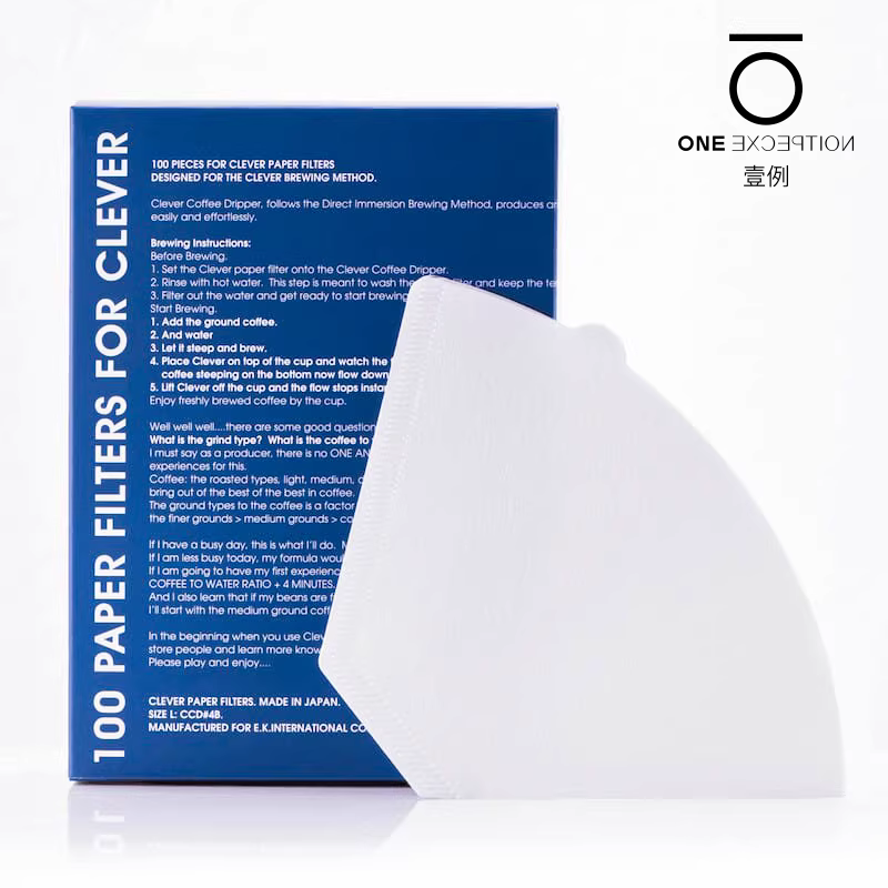 Đài Loan Mr. Clever giấy lọc cốc thông minh giấy lọc hình quạt nguyên bản cốc lọc cà phê pha bằng tay bộ lọc nhỏ giọt số 102/103