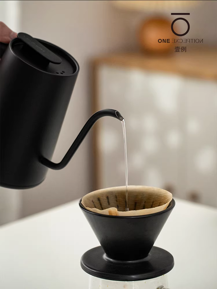 Ấm pha cà phê điều chỉnh nhiệt độ CAFEDE KONA, ấm điện Tianheng BAT, ấm pha cà phê có vòi nhỏ giữ nhiệt độ ổn định, ấm pha cà phê Fellow