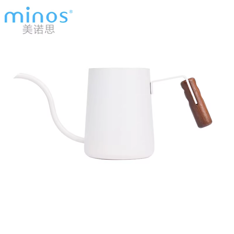 Ấm pha cà phê bằng thép không gỉ Minos có vòi dài và bộ lọc nhỏ giọt để pha cà phê nhỏ giọt