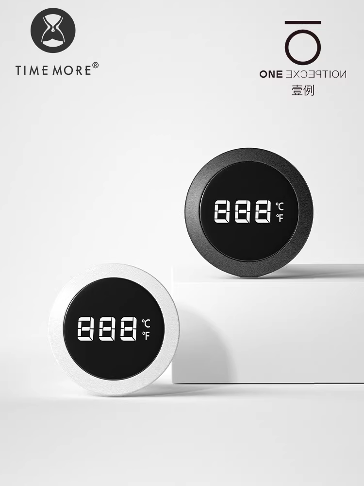 Taimo Nhiệt kế kỹ thuật số nhỏ T Nhiệt kế cà phê Cà phê sữa Latte Art Xi lanh Đo nhiệt độ nhà bếp