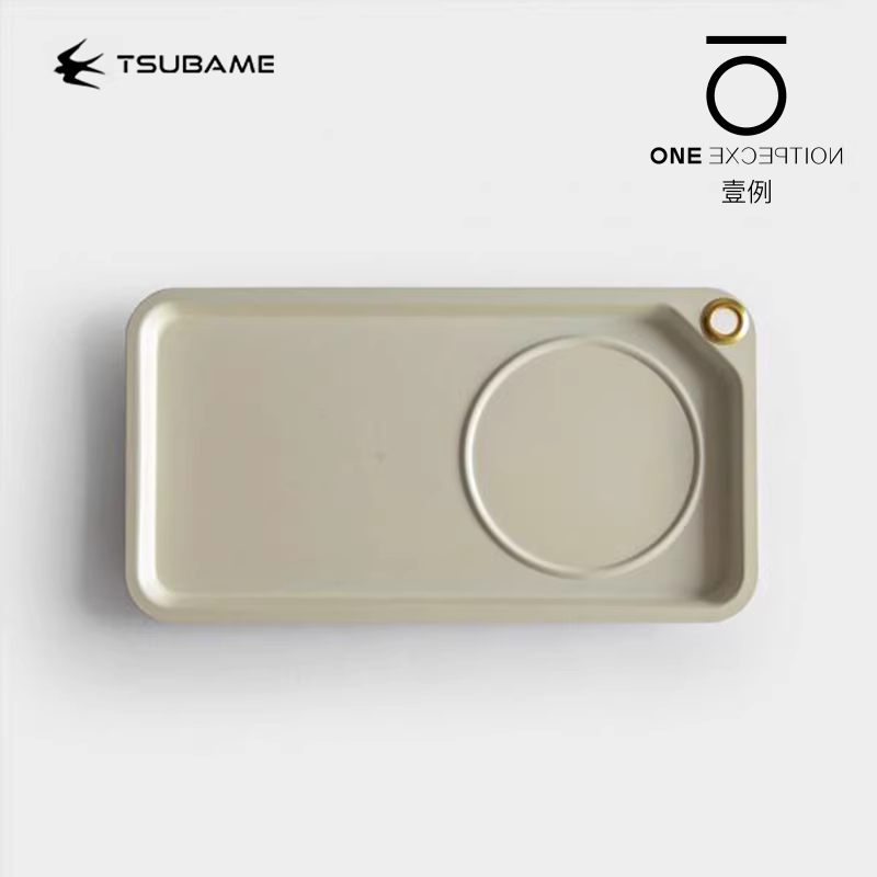 Khay cà phê Yanprint Nhật Bản GSP Khay ăn sáng hình chữ nhật Bánh mì tráng miệng Đồ ăn nhẹ Đĩa chia ngăn Dã ngoại ngoài trời