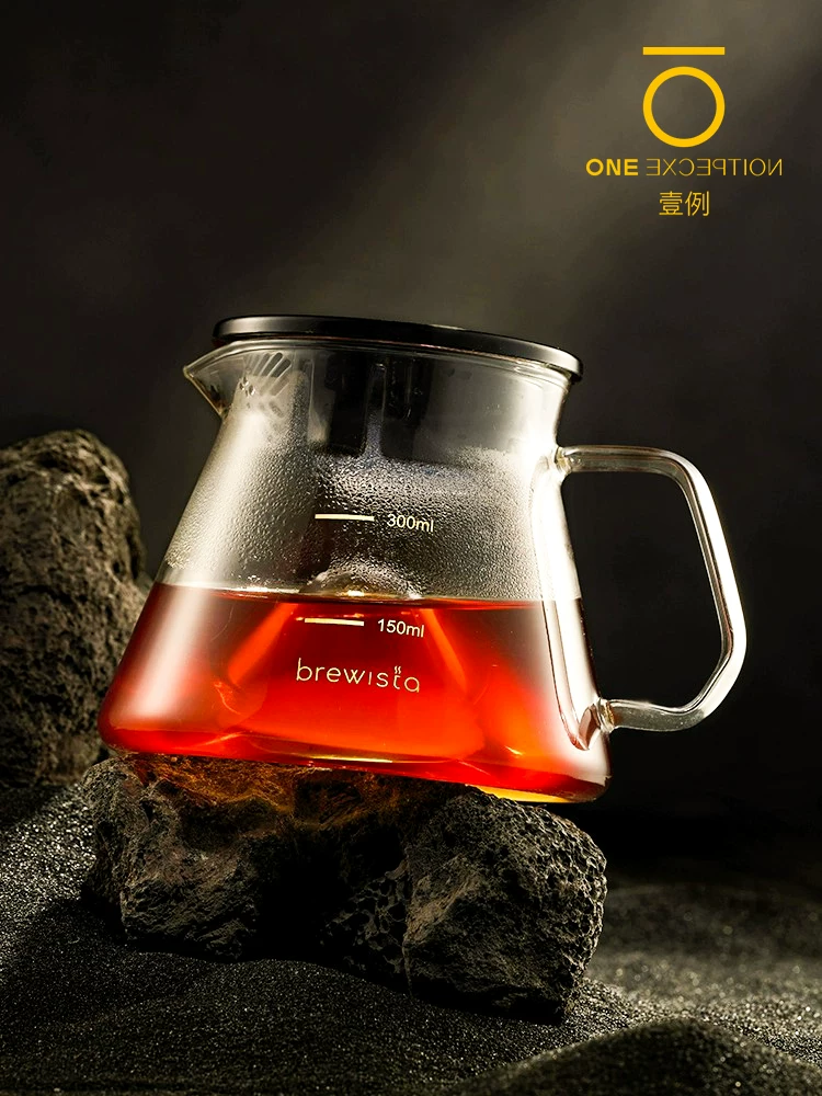 Bình lọc cà phê hai lớp Brewista, cốc lọc cà phê hai lớp bằng thủy tinh, bộ lọc cà phê kiểu Pour-over dòng X, bình chia sẻ cà phê Hill M, Kalita