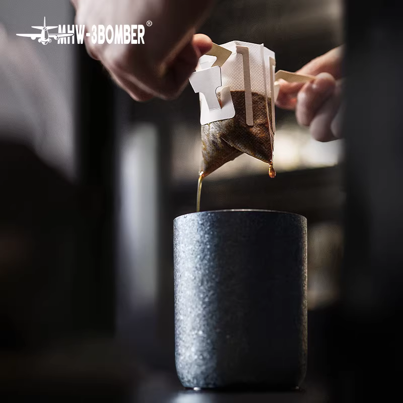Túi lọc cà phê nhỏ giọt Bomber MHW nhập khẩu từ Nhật Bản, giấy lọc nhỏ giọt pha cà phê thủ công, cà phê di động, Eiwa Sumidagawa