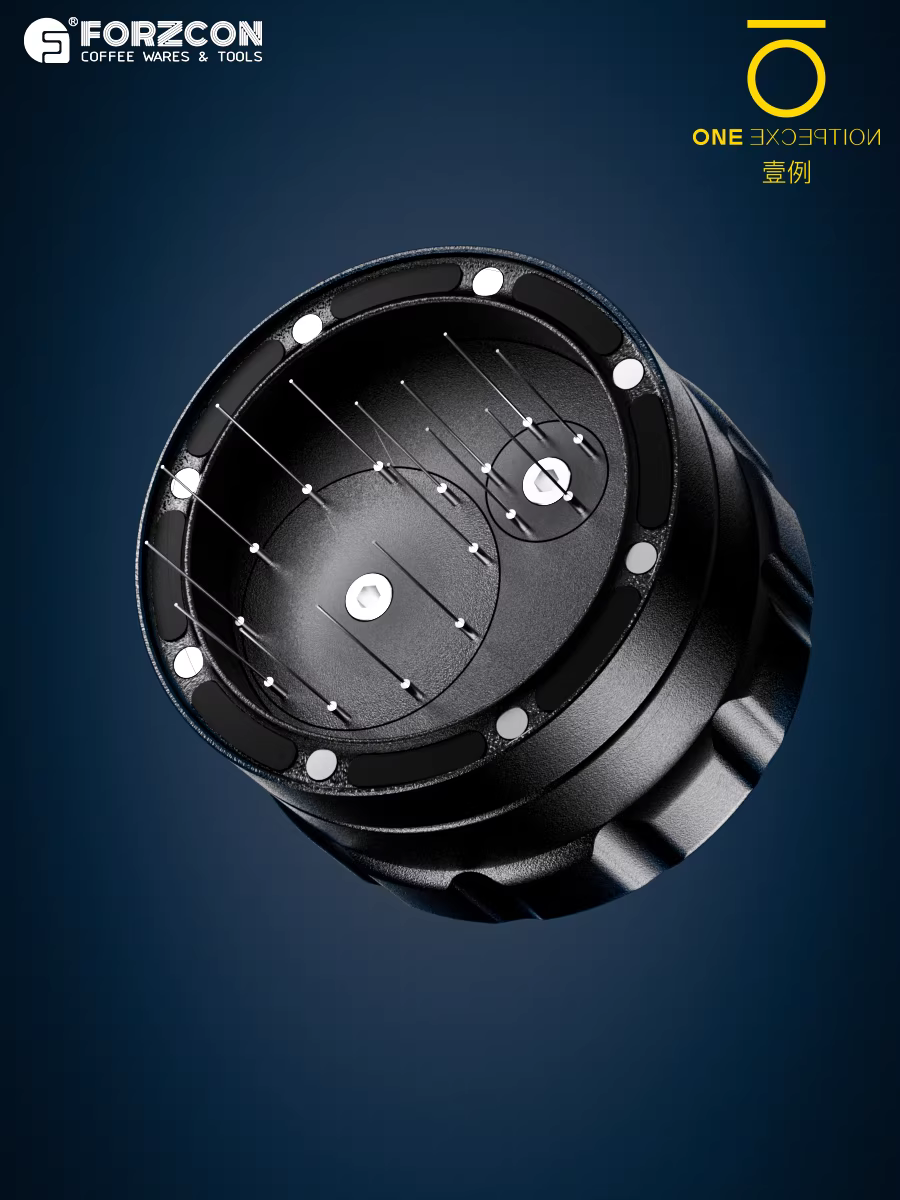 Máy rải bột thiên văn Fuguang Loại kim từ tính Cà phê Ý phân phối đều bột 5458 Máy rải bột LELIT La Ma 9B