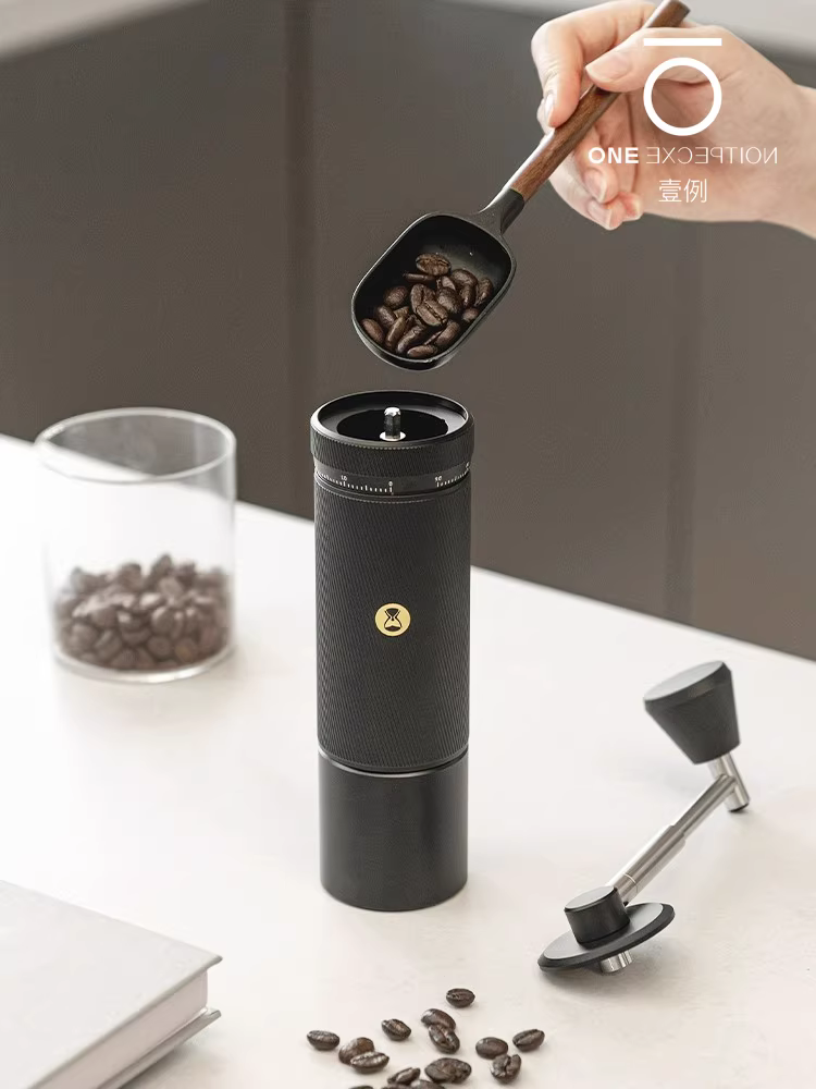 Máy xay cà phê thủ công Taimo Chestnut S3 với thang đo điều chỉnh bên ngoài có độ chính xác cao để xay cà phê espresso pha bằng tay, xay hạt dẻ c