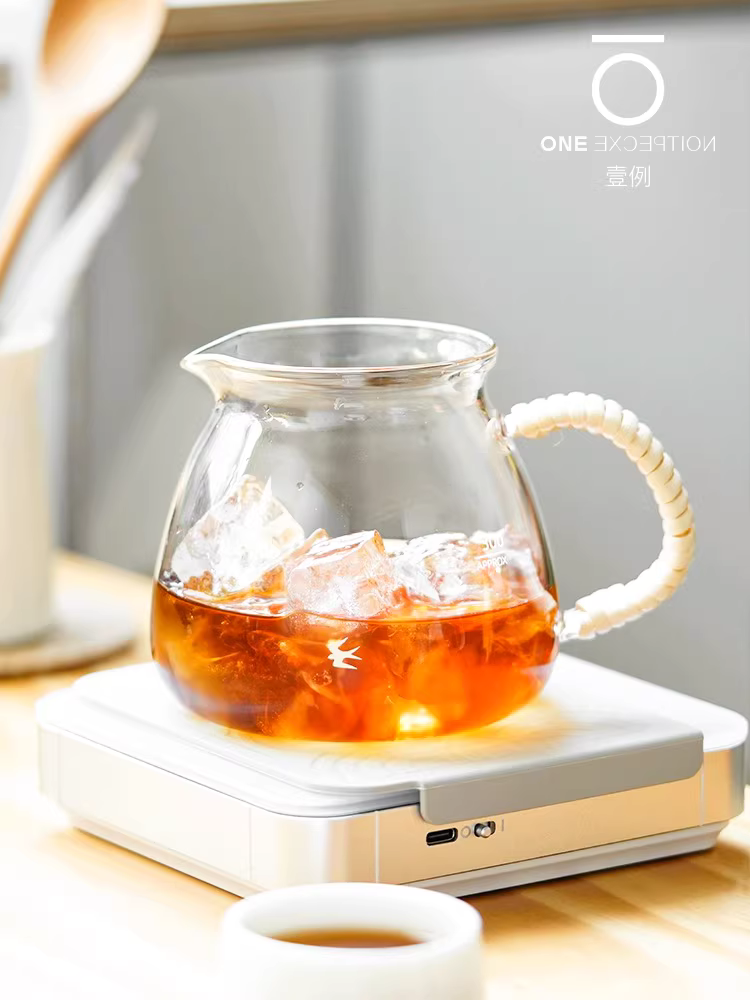 Ấm pha cà phê thủ công GSP Yan Yin của Nhật Bản, ấm chia sẻ bằng mây đan, cốc bụng lớn, ấm treo tai, ấm v60, Kalita.