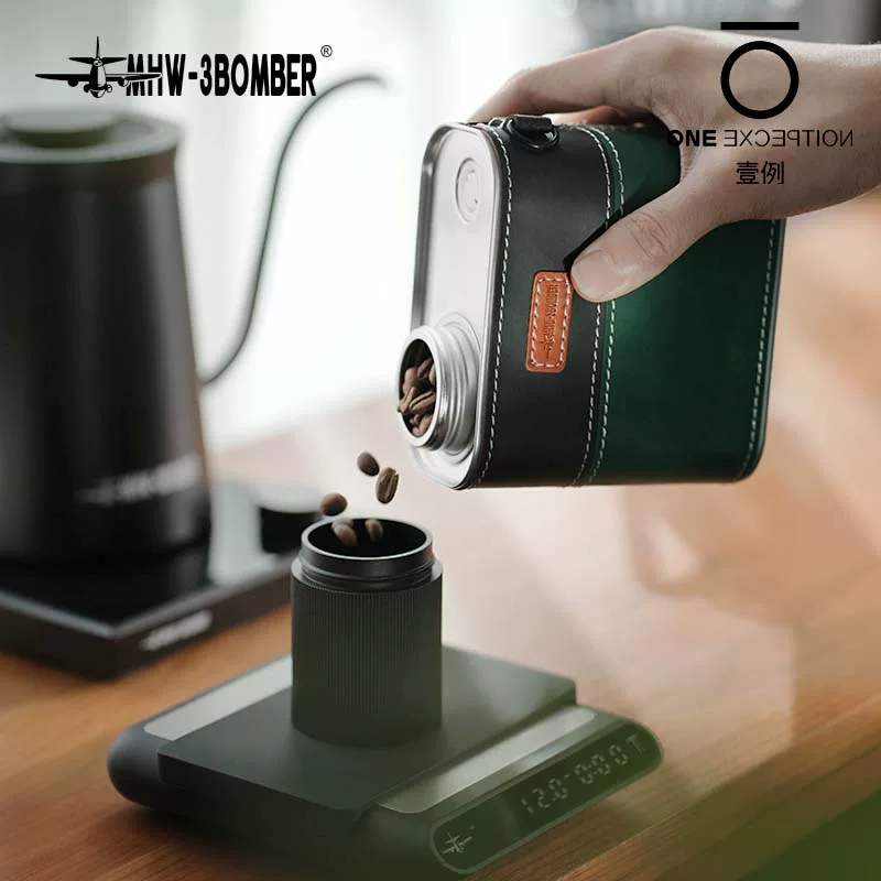 Hộp đựng cà phê dạng bom MHW, túi đựng giấy lọc bảo quản cà phê pha thủ công, túi đựng cà phê ngoài trời, cắm trại di động, chống thấm nước