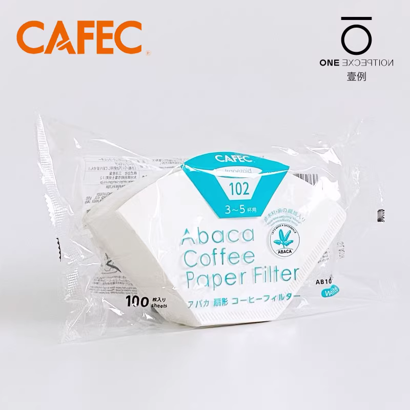 Giấy lọc hình quạt CAFEC Sanyo Nhật Bản, cốc lọc cà phê kiểu pour-over, giấy lọc nhỏ giọt sợi gai dầu, giấy lọc hình thang, giấy lọc mola