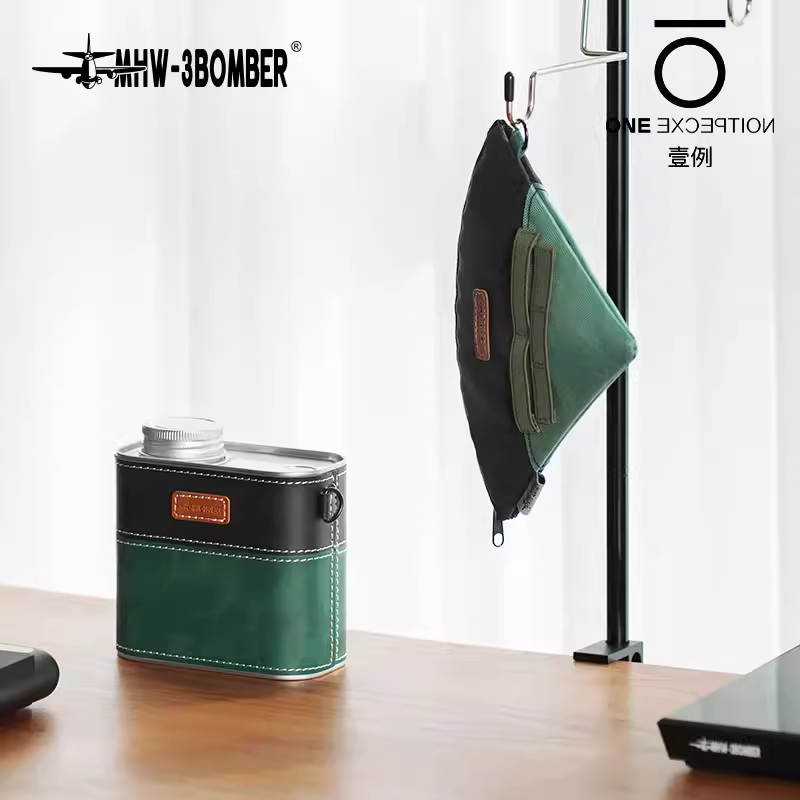 Hộp đựng cà phê dạng bom MHW, túi đựng giấy lọc bảo quản cà phê pha thủ công, túi đựng cà phê ngoài trời, cắm trại di động, chống thấm nước