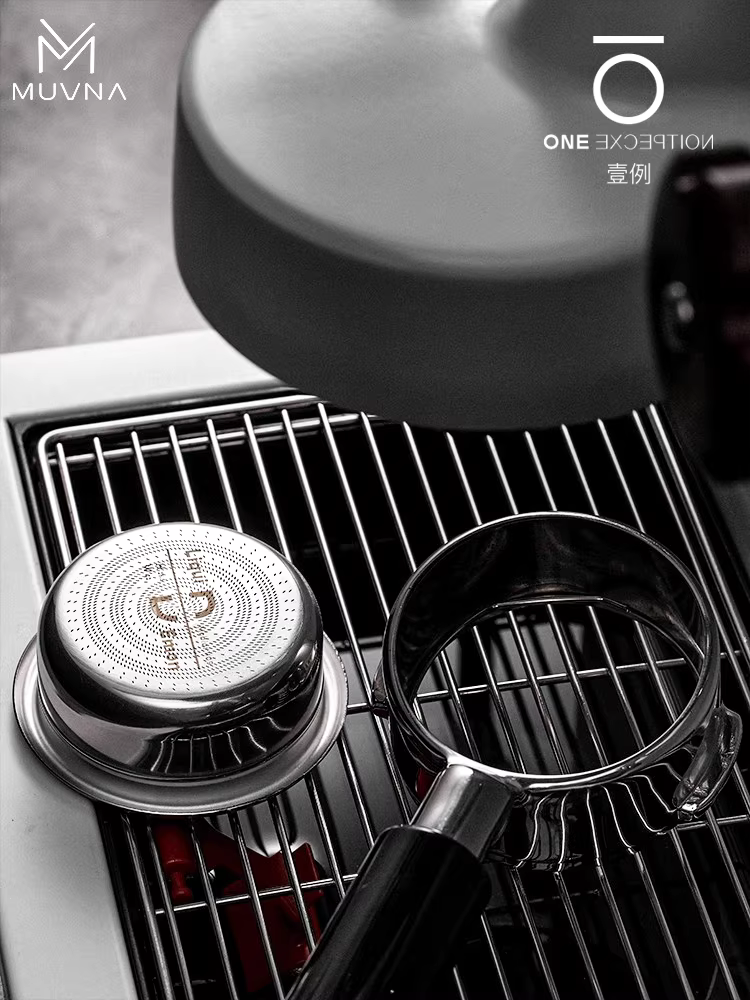 Bát đựng bột cà phê MUVNA, một/hai lớp, chiết xuất espresso, bát đựng bột chính xác VST, 18/20/22g