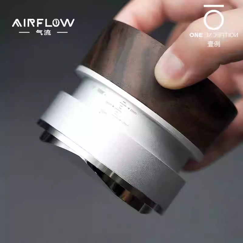 Dụng cụ nén cà phê AIRFLOW, dụng cụ nén áp suất thích ứng, 58mm, dùng cho máy pha cà phê espresso, dụng cụ nén cứng đầu