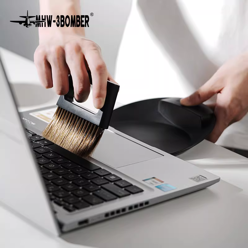 Bộ dụng cụ vệ sinh quầy bar MHW, bàn chải vệ sinh máy xay cà phê, bàn chải vệ sinh bụi cà phê trên bàn, giá đỡ hút từ tính