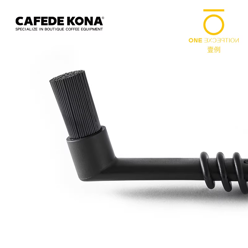 Bàn chải vệ sinh máy pha cà phê CAFEDE KONA, bàn chải khuỷu tay chống bỏng cho đầu pha cà phê, bàn chải đặc biệt dành cho mẹ cay và gia đình tiết kiệm.