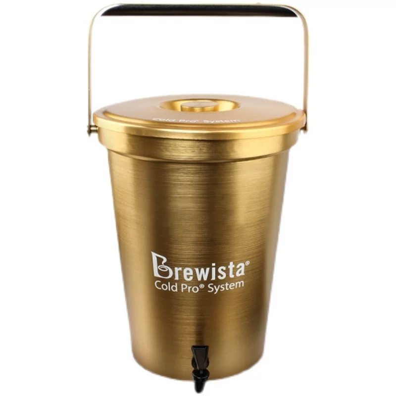 Thùng pha cà phê lạnh kiểu Mỹ Brewista, chất liệu hợp kim nhôm cấp thực phẩm, dùng cho quán cà phê, trà, đồ uống, lọc cà phê lạnh.