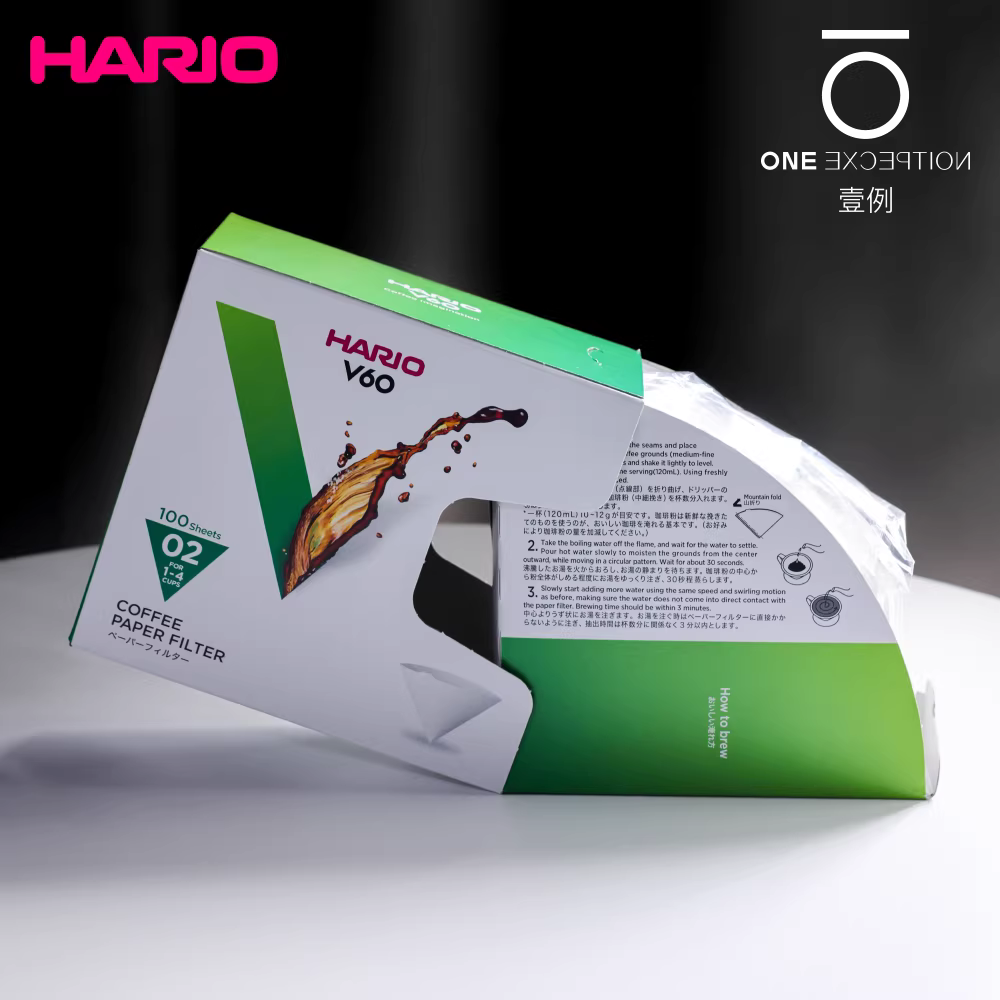 Giấy lọc cà phê HARIO V60 giấy lọc hình nón nhỏ giọt kiểu đổ nước loại lưu trữ sản phẩm chính hãng nhập khẩu chính hãng của Nhật Bản